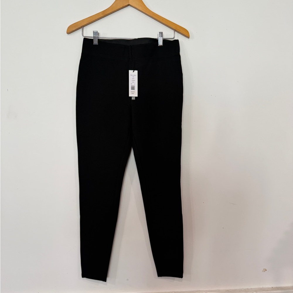 Michael Stars Black Ponte Ankle Crop Pants